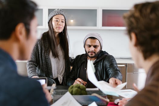 group of people celebrating financial goals